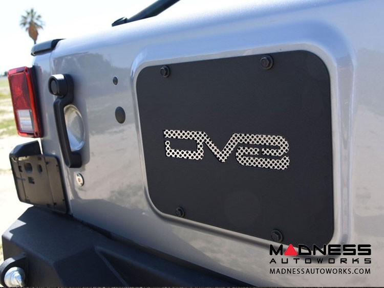 Jeep Wrangler JK Tramp Stamp Textured Black